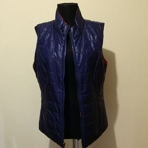 Tribal Women's Reversible Vest Blue/Orange
